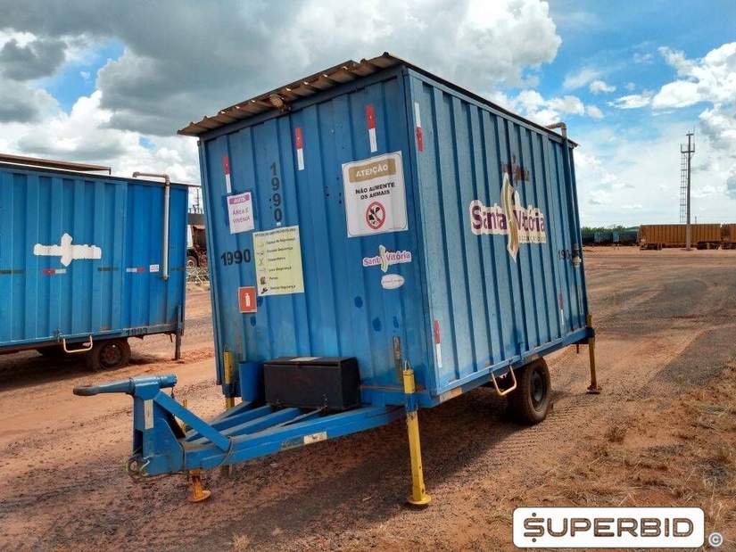 REBOQUE CARRETA DE VIVÊNCIA REPTEC FEDERAL JET, 2015/2015, Placa FINAL 7 (MG),  (Ref.: 1990)