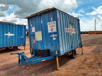 REBOQUE CARRETA DE VIVÊNCIA REPTEC FEDERAL JET, 2015/2015, Placa FINAL 7 (MG), (Ref.: 1990)