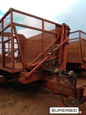 REBOQUE TRANSBORDO DE CANA PICADA TRACAN VTX 10.000, ANO: 2010, SÉRIE: VTX09311 (Ref.: 650)