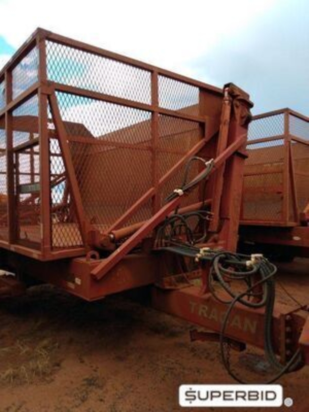 REBOQUE TRANSBORDO DE CANA PICADA TRACAN VTX 10.000, ANO: 2010, SÉRIE: VTX09311 (Ref.: 650)