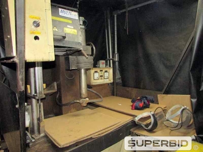 MÁQUINA DETECTORA DE TRINCA SERVEND BGA60C, ANO 1983, SÉRIE.: 1090, CAP.: 7 SEG/CICLO (Ref.: 752-12242)