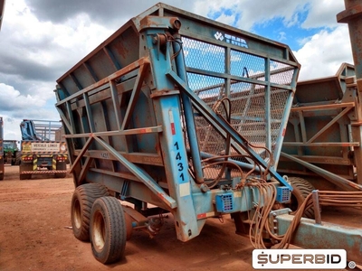 REBOQUE TRANSBORDO DE CANA PICADA TRACAN VTX 10.000, ANO: 2013, SÉRIE: VTX131278 (Ref.: 1431)