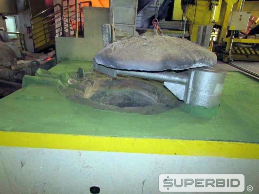 FORNO B FUSÃO ABB CADINHO, ANO 1969, CAP. 4,5 TON (Ref.: 702-12277)