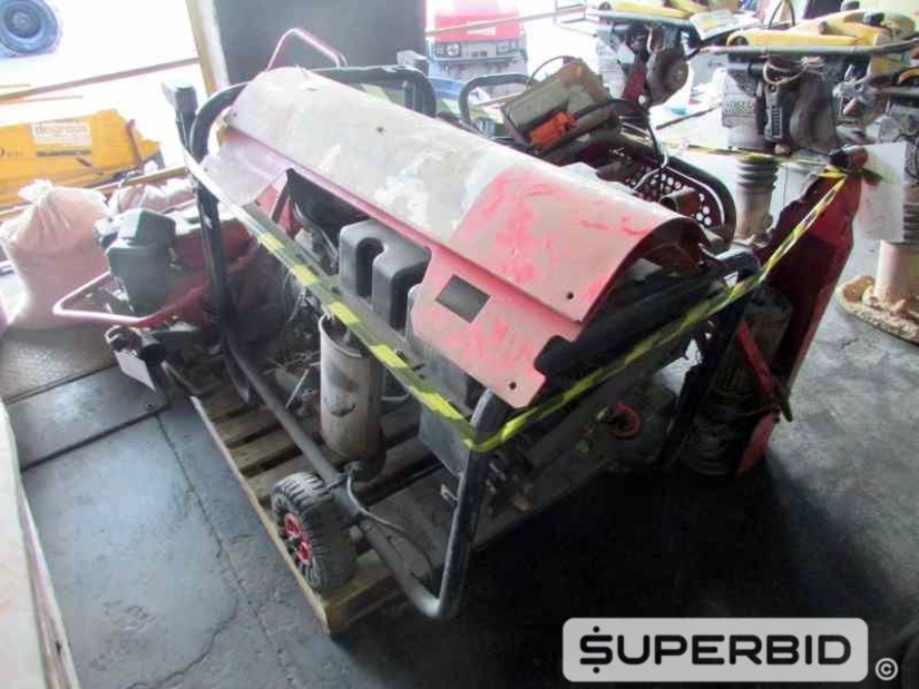 SUCATAS DE: GUINCHO DE COLUNA, LAVADORAS ALTA PRESSÃO, PLACAS VIBRATÓRIA E GERADOR 14 KVA, (06 PÇ.) (Ref.: JCL)