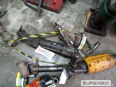 ROMPEDORES PNEUMÁTICOS E PERFURATRIZES PNEUMÁTICAS (06 PÇS) (Ref.: FDN)