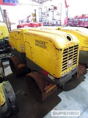 ROLO COMPACTADOR PÉ DE CARNEIRO DIESEL WACKER NEUSON RTSC3 (Ref.: FEP)