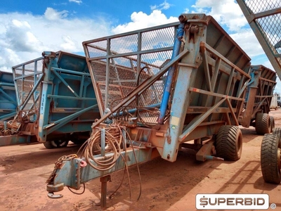 REBOQUE TRANSBORDO DE CANA PICADA TRACAN VTX 10.000, ANO: 2013, SÉRIE: VTX131268 (Ref.: 1421)