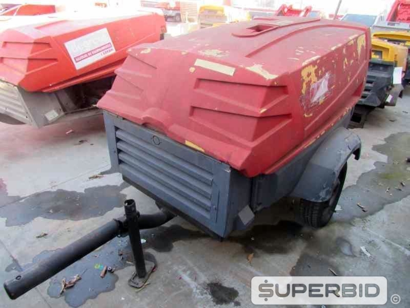 COMPRESSOR DE AR ATLAS COPCO XAS 87 180PCM-7B, ANO: 2006. (Ref.: JBL)