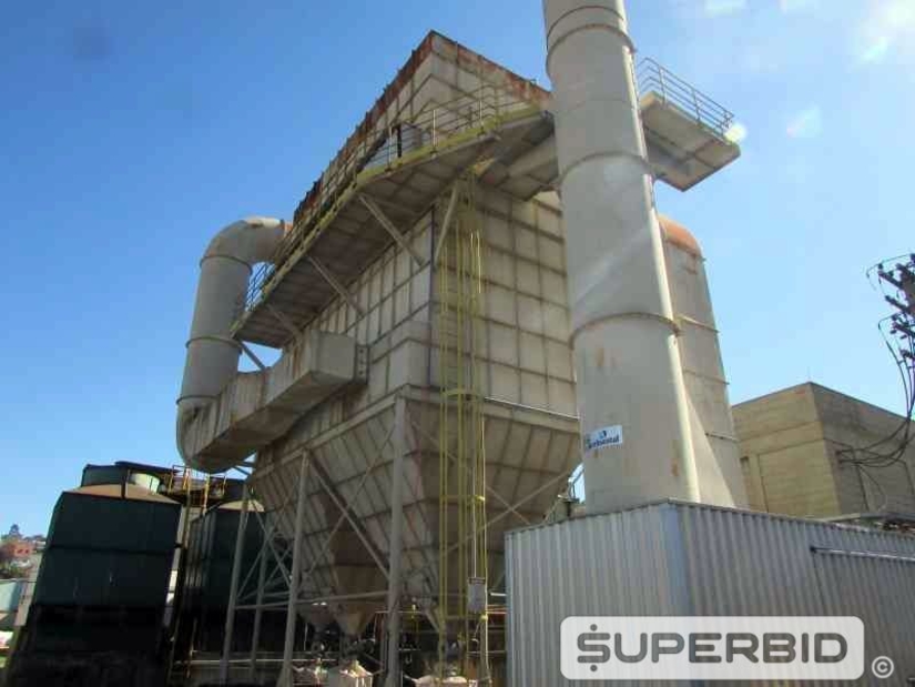 SISTEMA DE EXAUSTÃO AR AMBIENTAL JET CENTER, ANO 2011, CAP. 50,000 M³/H (Ref.: 12360)