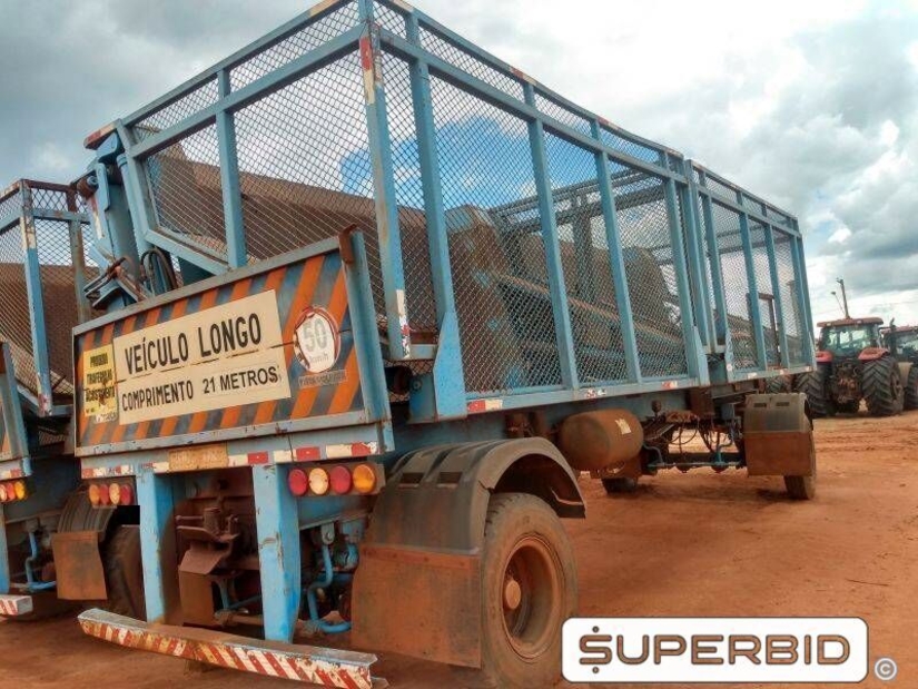 REBOQUE TRANSBORDO RODOFORT SMR 12500, 2008/2008, Placa FINAL 9 (MG), (Ref.: 293)