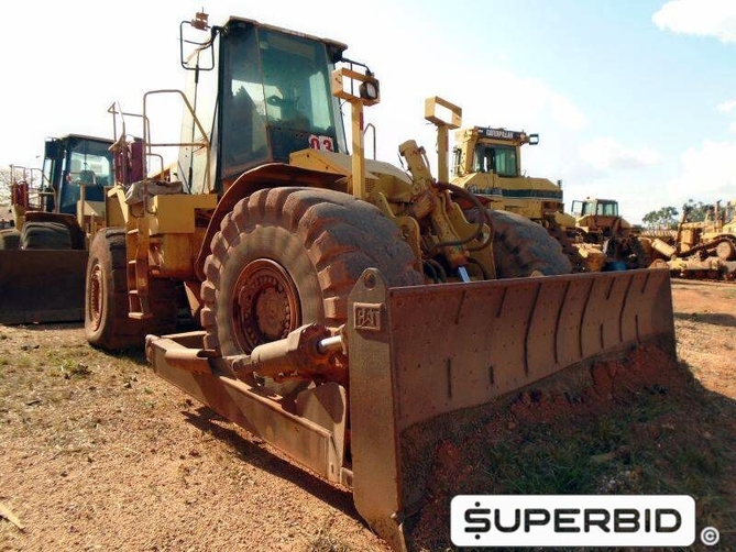 TRATOR DE PNEUS CATERPILLAR 824H, ANO: 2007, CAP: 4,6M³, SÉRIE: CAT0824HHASXOO207 (Ref: TP 4003)