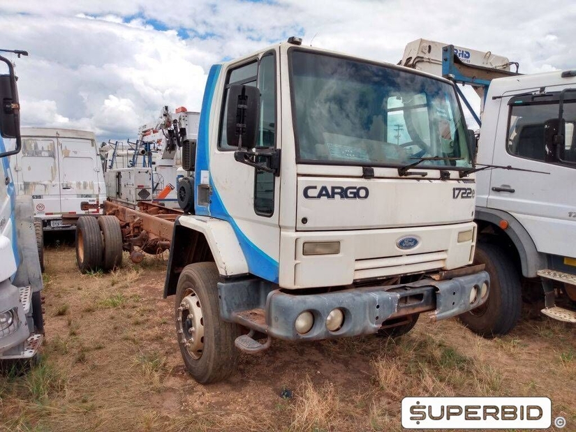 CAMINHÃO FORD CARGO 1722 E, 2008/2009, Placa FINAL 8 (SP), (Ref.: TB)