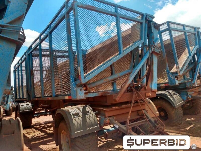 REBOQUE TRANSBORDO RODOFORT SMR 12500, 2008/2008, Placa FINAL 5 (MG),  (Ref.: 316)