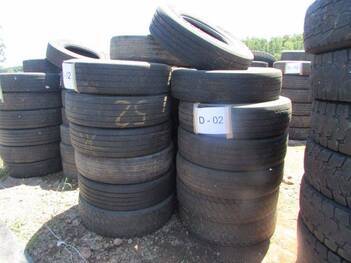 20 SUCATAS DE PNEUS 295/80 PARA REAPROVEITAMENTO (Ref.: D-02)