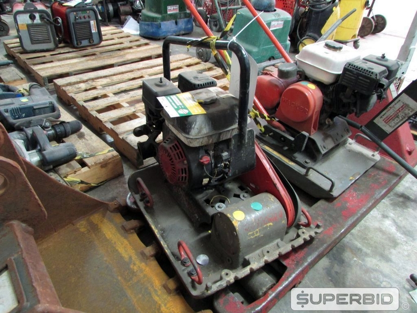 02 PLACAS VIBRATÓRIAS Á GASOLINA, CAP.: 80 KG (Ref.: FDF)