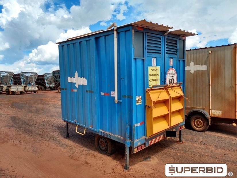 REBOQUE CARRETA DE VIVÊNCIA REPTEC FEDERAL JET, 2015/2015, Placa FINAL 2 (MG),  (Ref.: 1993)