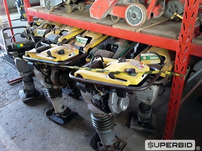 09 COMPACTADORES DE SOLO WACKER, MOD.: BS 50-2 GASOLINA (Ref.: ZA)