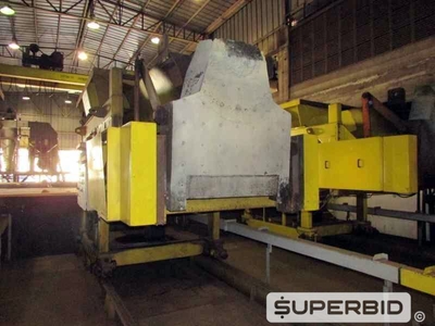 CARRO DE CARREGAMENTO PARA FORNOS DE FUNDIÇÃO KUTTNER, ANO 2008, CAP. 03 TON (Ref.: 11343)