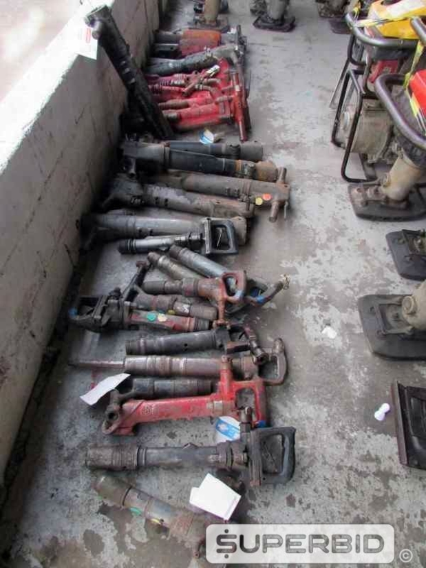 ROMPEDORES PNEUMÁTICOS, DIVERSAS MARCAS, (26 PÇ.) (Ref.: JDR)