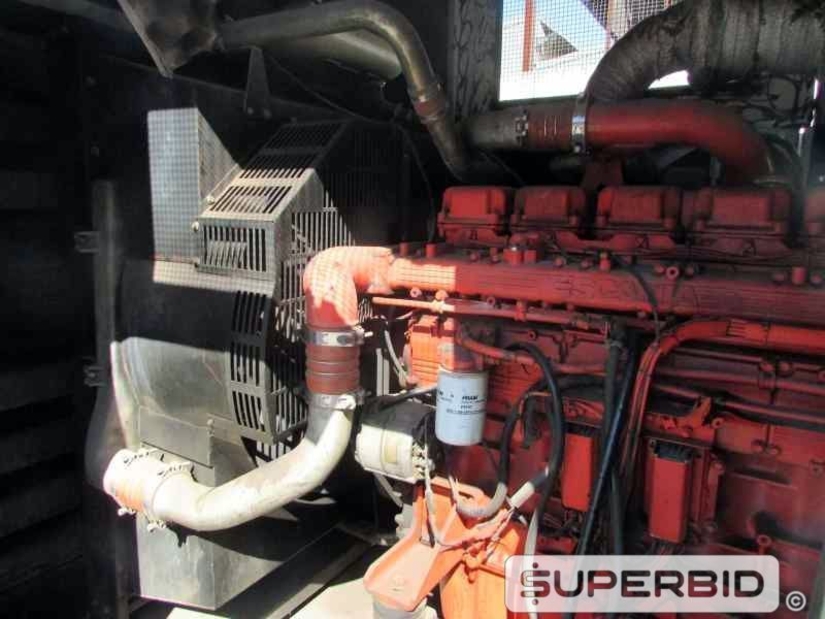 GRUPO GERADOR Á DIESEL STEMAC ST 500 500 KVA, ANO: 2009, SÉRIE: 0593465809. (Ref.: JBI)