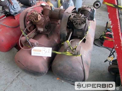 02 COMPRESSORES ELÉTRICO CHICAGO PNEUMATIC 10 PCM, ANO: 2007, SÉRIE: 8741 E 8756. (Ref.: JCP)