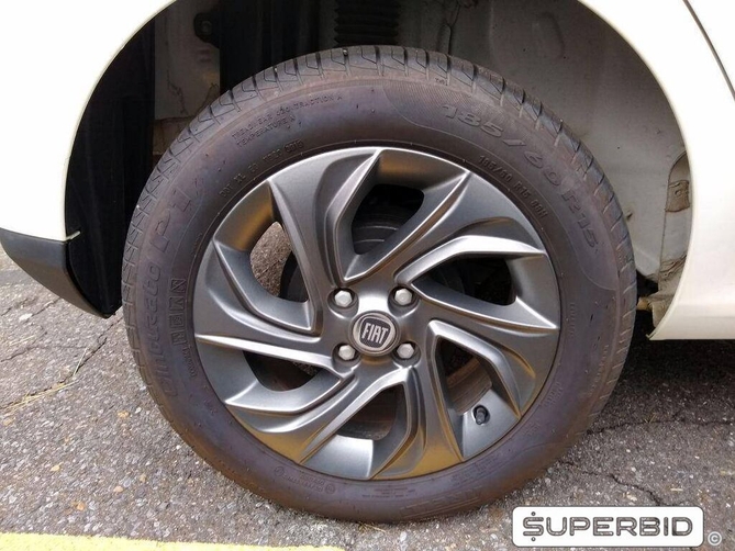 Fiat Argo Drive 1.3 série especial S-design, 2019/2020, Branco Alaska Perolizada, 3.789 KM, Flex, Câmbio Manual, Roda de liga leve, Kit multimídia "7", volante com comandos, IPVA 2021 pago, veículo com garantia de fábrica, laudo cautelar aprovado.