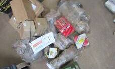 PEÇAS PARA CAMINHÕES, KOMBI E EMPILHADEIRA: ROTOR, BOBINAS, MOTOR DE PARTIDA, ALTERNADOR, TURBINA E OUTROS, (82 PÇ.) (Ref.: JF / JG)