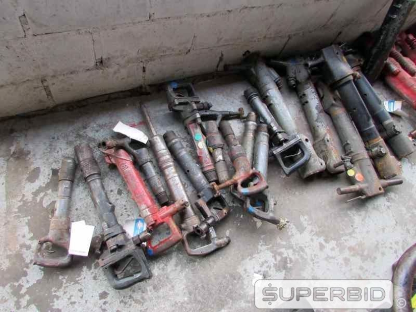 ROMPEDORES PNEUMÁTICOS, DIVERSAS MARCAS, (26 PÇ.) (Ref.: JDR)