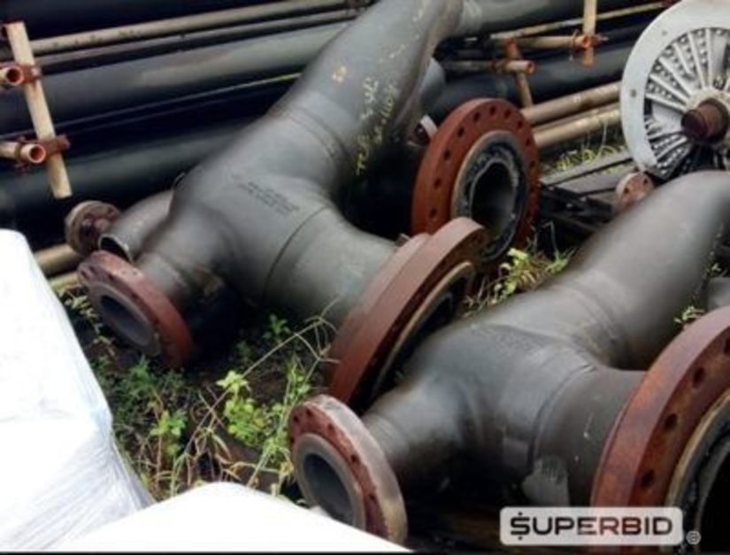APROX. 15 TON DE SERPENTINAS DE HK E MATERIAIS DE MANUTENÇÃO DIVERSOS (Ref.: Lote 01)