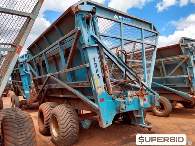 REBOQUE TRANSBORDO DE CANA PICADA TRACAN VTX 10.000, ANO: 2013, SÉRIE: VTX131257 (Ref.: 1343)