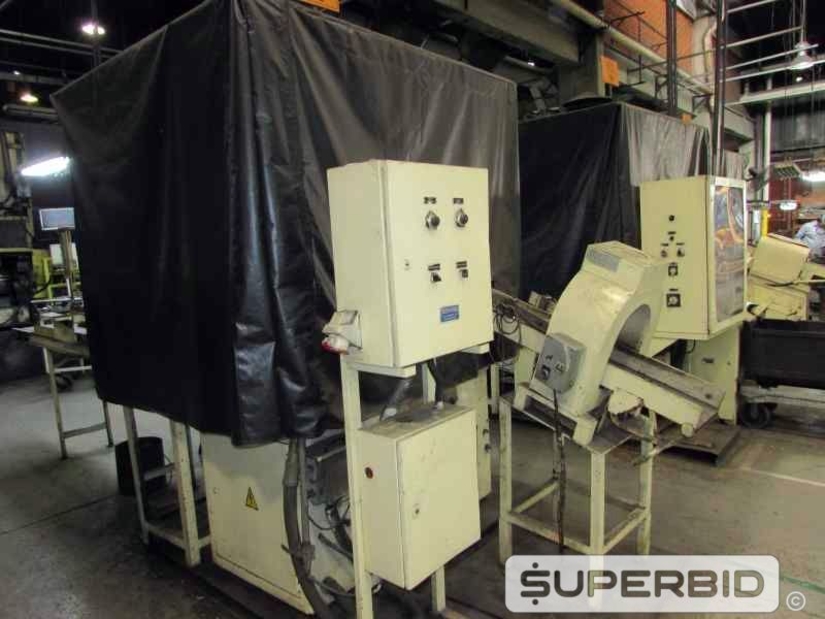 MÁQUINA DETECTORA DE TRINCA SERVEND BGA60C, ANO 1983, SÉRIE.: 1090, CAP.: 7 SEG/CICLO (Ref.: 752-12242)