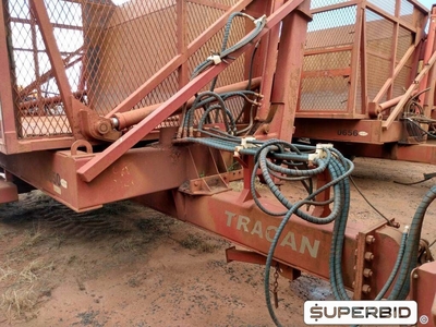 REBOQUE TRANSBORDO DE CANA PICADA TRACAN VTX 10.000, ANO: 2010, SÉRIE: VTX09311 (Ref.: 650)