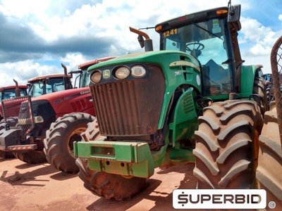 TRATOR DE PNEUS JOHN DEERE 7195J 4X4, ANO: 2013, SÉRIE: 1BM7195JVDH000622 (Ref: 1241)