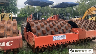 ROLO VIBRATÓRIO  HAMM 3411 P, ANO: 2008, SÉRIE: H2690157 (Ref: IAF)