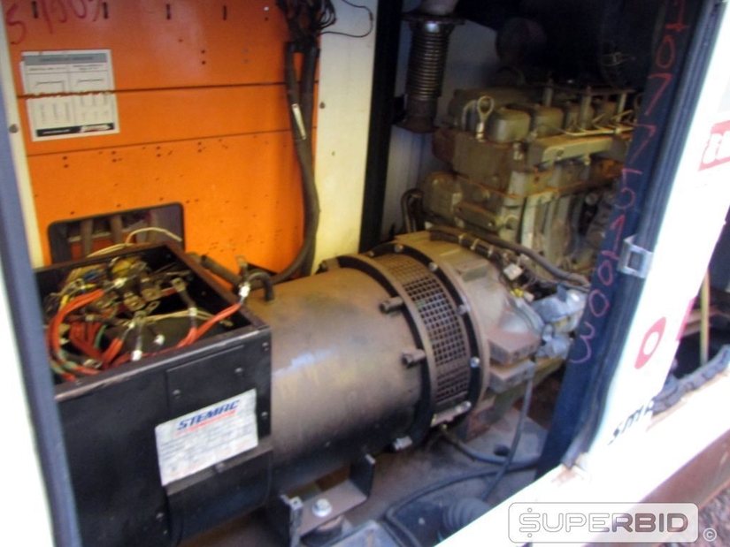 GRUPO GERADOR DIESEL STEMAC C/ MOTOR MWM, CAP.: 100 KVA, SÉRIE: 1739465 (Ref.: PCA/ 107751003)