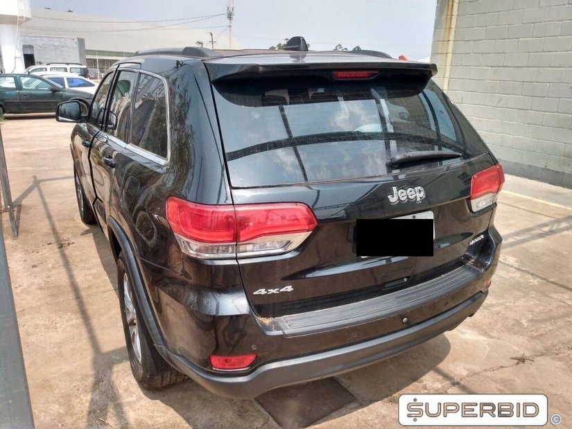 JEEP GRAND CHEROKEE LOREDO 3.6 (BLINDADO), 2015/2015, Placa FINAL 1 (SP), (Ref.: TS)