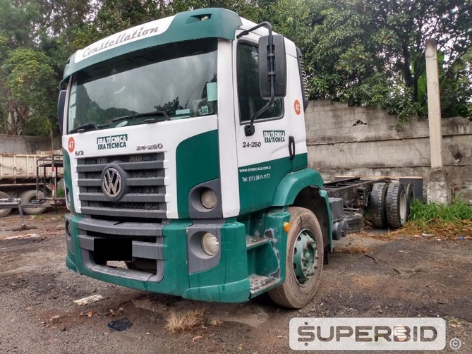 CAMINHÃO VOLKSWAGEN 24.250 CNC, 2009/2009, Placa FINAL 3 (SP), (Ref.: RBQ)