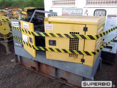 GRUPO GERADOR DIESEL ATLAS COPCO, MOD.: 80 KVA (Ref.: PBZ/ 107621009)