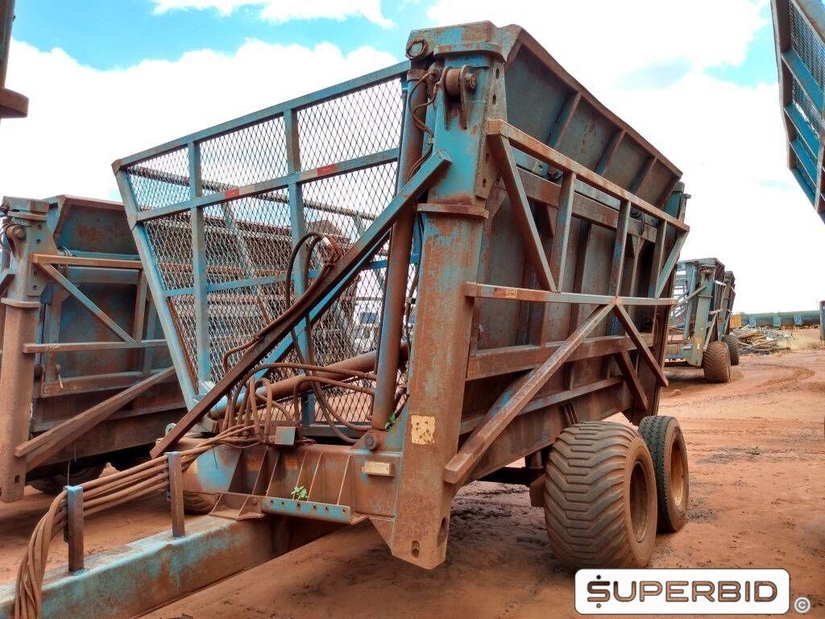 REBOQUE TRANSBORDO DE CANA PICADA TRACAN VTX 10.000, ANO: 2013, SÉRIE: VTX131279 (Ref.: 1432)