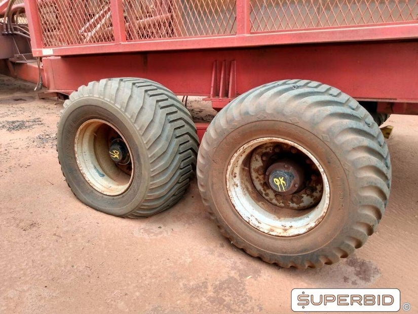 REBOQUE TRANSBORDO DE CANA PICADA TRACAN VTX 10.000, ANO: 2010, SÉRIE: VTX10383 (Ref.: 669)