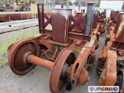 SUCATA DE TRUQUES FERROVIÁRIOS (20 PÇS). (Ref.: WMEQ_UM02)