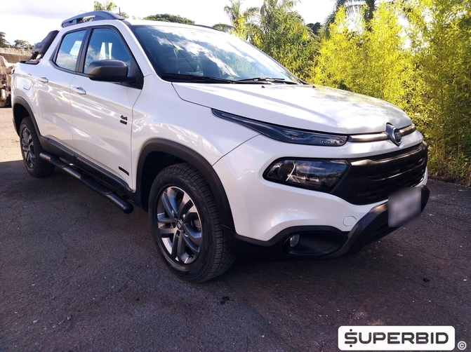 Fiat Toro Freedom 16V 2.0 4x4, 2019/2020, Branco Polar perolizada, 10.446 KM, Diesel, Câmbio Automático, Kit Multimídia "7" completo, Sensor e Câmera de ré, Bancos em Couro, IPVA 2021 pago, Veículo com garantia de fábrica, Laudo cautelar aprovado.