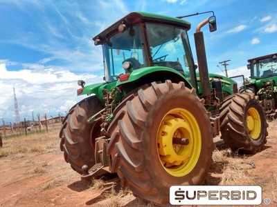 TRATOR DE PNEUS JOHN DEERE 7195J 4X4, ANO: 2013, SÉRIE: 1BM7195JTDH000631 (Ref: 1243)