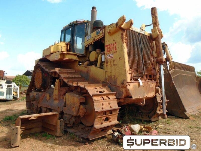 TRATOR DE ESTEIRA CATERPILLAR D11T, ANO: 2010, CAP: 34,3 M³, SÉRIE: D11MCK00542L1WO3988 (Ref: TE 8012)