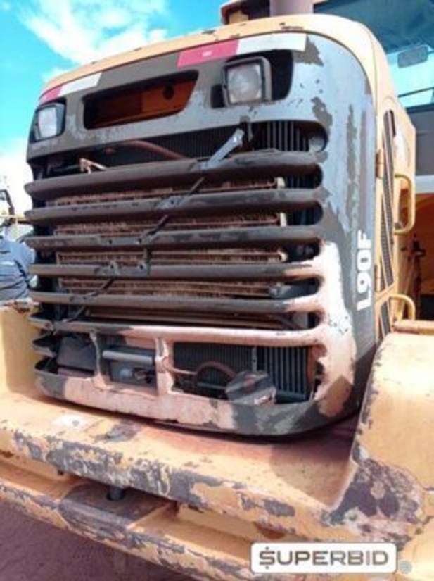 PÁ CARREGADEIRA VOLVO L90F, ANO: 2008, SÉRIE: VCEOL90FK00071670 (Ref: 390)