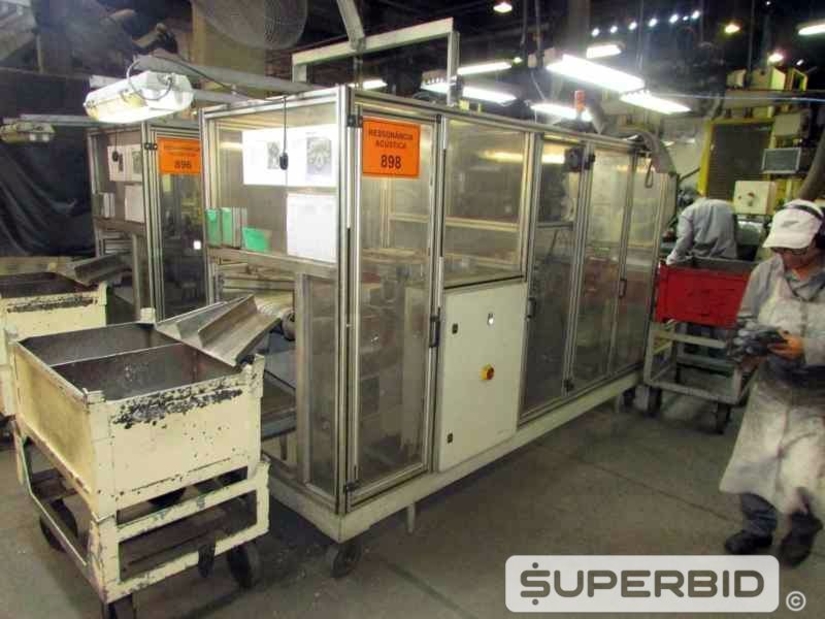 MÁQUINA DE RESSONÂNCIA SIGNAL WORK MTD-RAN, ANO 2012, CAP. 720 PÇ/H (Ref.: 898-12244)