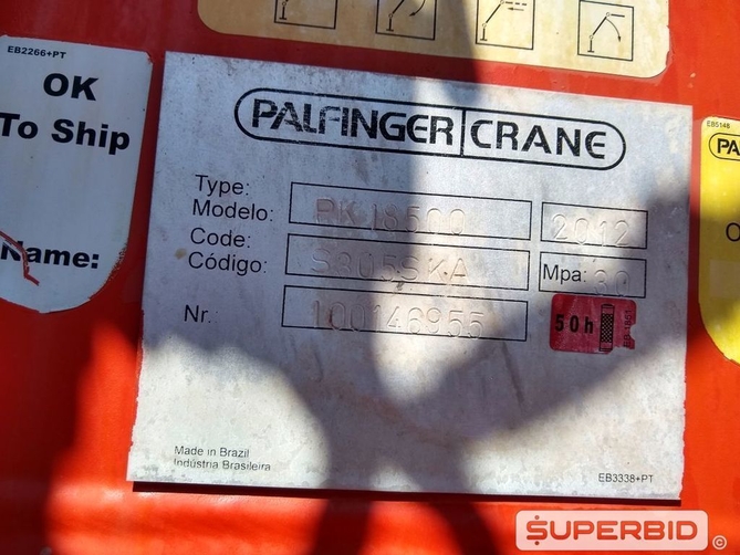 CAMINHÃO GUINDAUTO IVECO EUROCARGO 260E25N, 2011/2012, Placa FINAL 2 (MG), (Ref.: SAD)