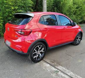 Fiat Argo Hgt 1.8, 2018/2019, Vermelho modena, 13.899 KM, Flex, Câmbio Automático, Roda de liga leve, Kit Tech + Kit Stile (Bancos em Couro), Câmera de ré, IPVA 2021 pago, Laudo cautelar aprovado.