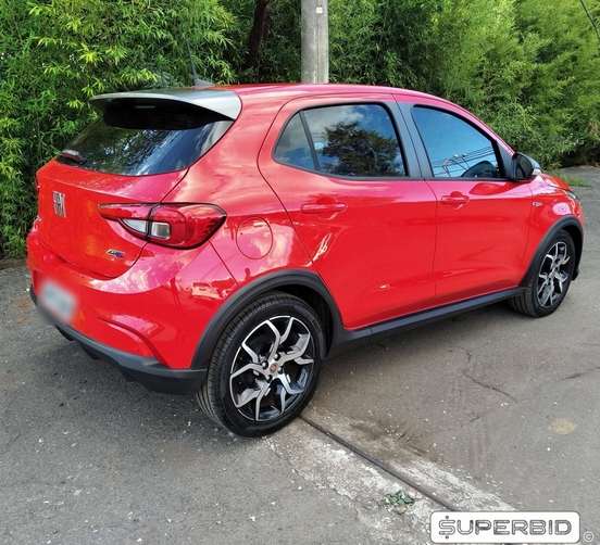 Fiat Argo Hgt 1.8, 2018/2019, Vermelho modena, 13.899 KM, Flex, Câmbio Automático, Roda de liga leve, Kit Tech + Kit Stile (Bancos em Couro), Câmera de ré, IPVA 2021 pago, Laudo cautelar aprovado.