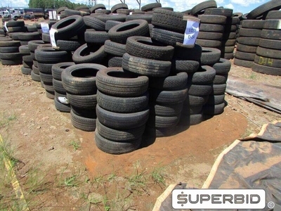 200 SUCATAS DE PNEUS LEVES DIVERSAS MEDIDAS (Ref.: D-24)